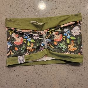 Hot Mango Undies Forest Tube Bralette Crop Top